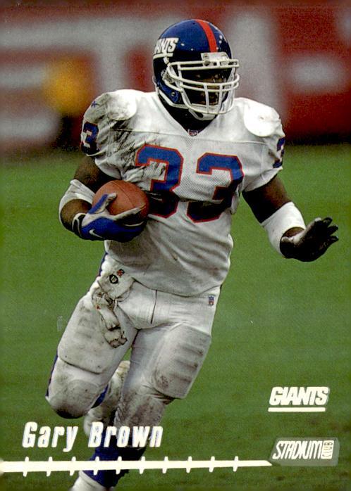 1999 Stadium Club #72 Gary Brown