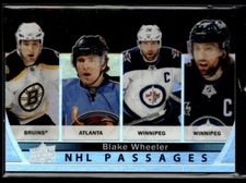 2021-22 Upper Deck NHL Passages Blake Wheeler #PA-19