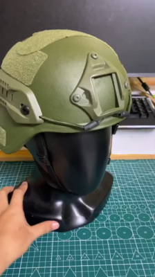 Uhmw-Pe Military Ballistic IIIA Bullet Proof Mich Helmet Size M