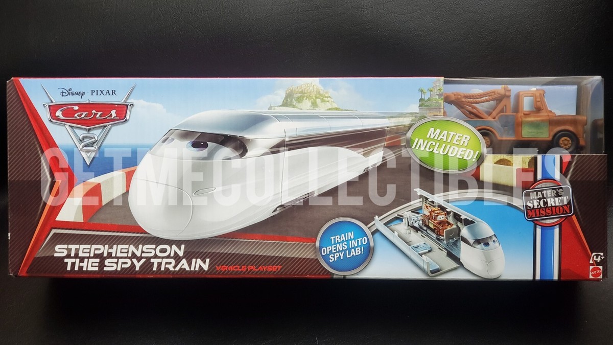 ☆未開封☆ カーズ2 マテル スパイトレイン スティーブンソン Disney