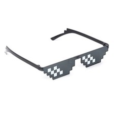 Women Men NEW Deal With IT Thug Life 8 Bit Pixel Deal With IT Sunglasses Glasses
