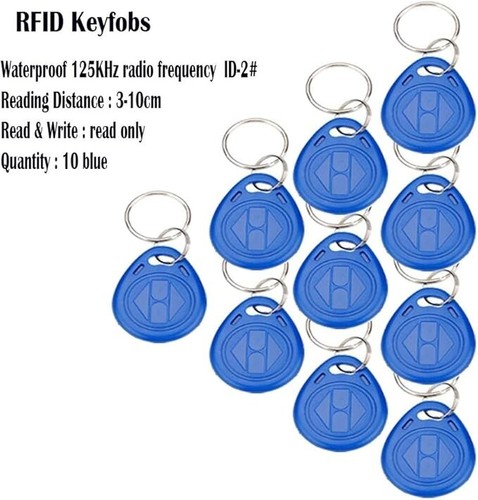 KIT SERRATURA MAGNETICA ELETTRONICA SISTEMA DI CONTROLLO ACCESSI APRIPORTA RFID - Foto 4 di 11