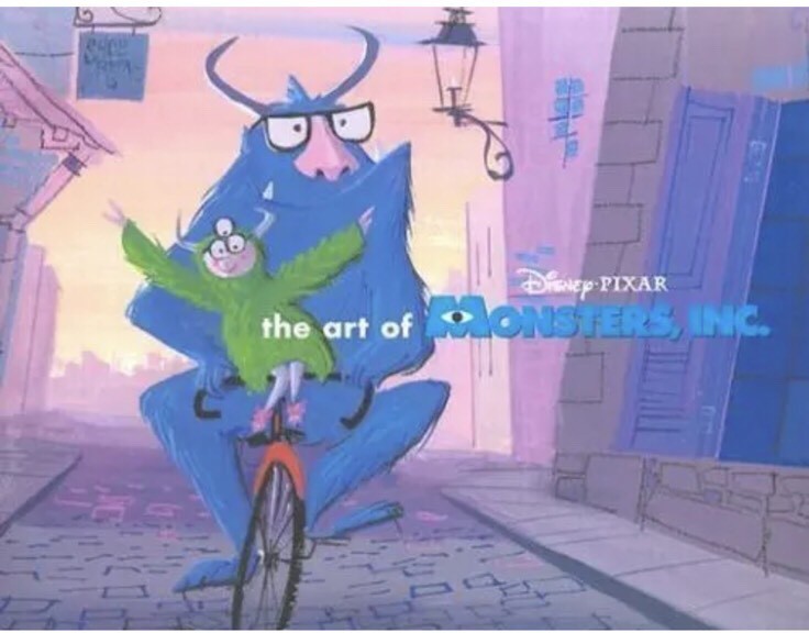 Art of Monster, Inc by Pete Docter (2001, Hardcover) for sale