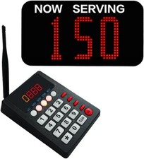 Wireless Pager Call System Take A Number Queue Calling Now Serving Que Managemen