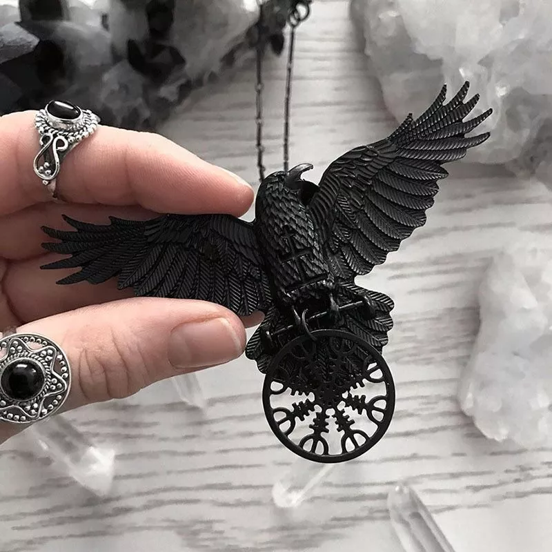 Crow pendant clearance