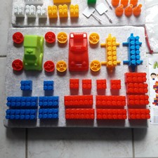 80 Stück  Konvolut SPIELSTEINE  Bausteine unbespielt !!!