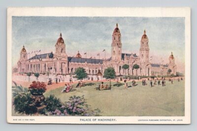 1904 ST LOUIS WORLD'S FAIR Palace Machinery Sunday Post Dispatch 3B