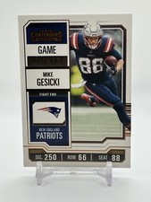 2023 Panini Contenders Mike Gesicki #70 Season Ticket Retail Patriots