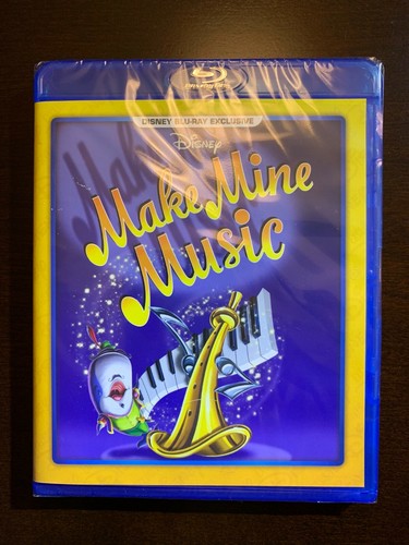 MAKE MINE MUSIC Disney Movie Club DMC Exclusive (Blu-ray) Brand NEW