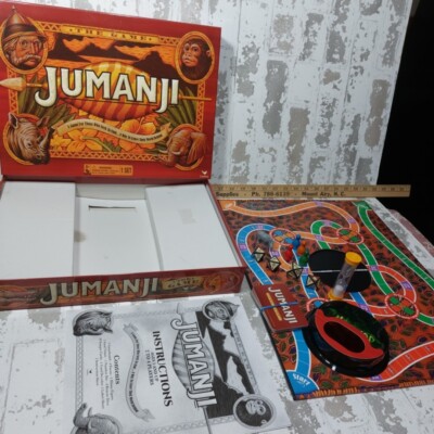Jumanji Classic Board Game Cardinal Games 2017 Edition Complete