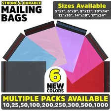 Shipping Bags Postal Mailing Bags Postage Coloured Poly Plastic Packaging Parcel