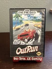 OutRun for Sega Genesis, CIB, authentic, tested