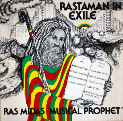 Ras Midas - Rastaman In Exile (LP, Album) (Very Good Plus (VG+)) - 3131950060