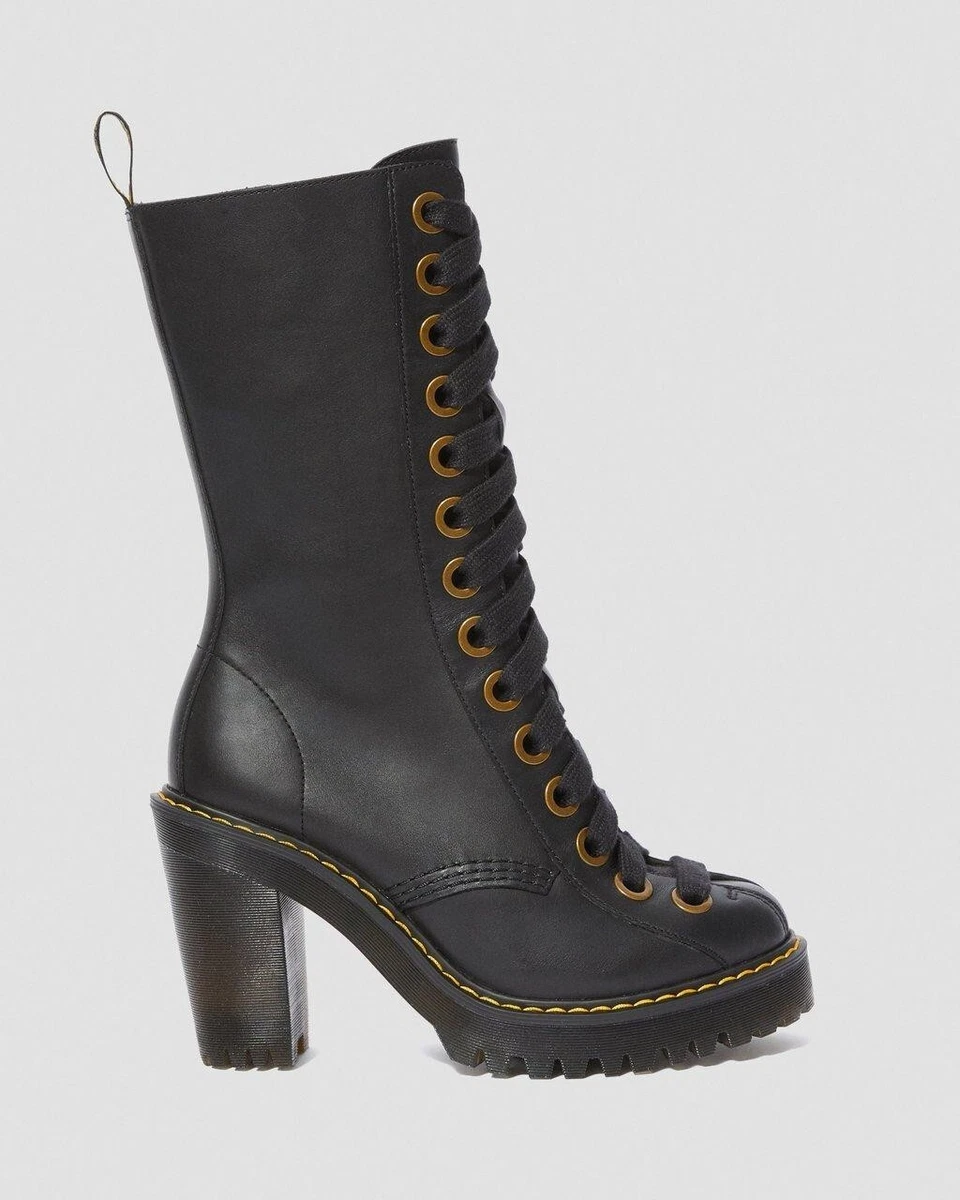 Doc martin deals heel boots