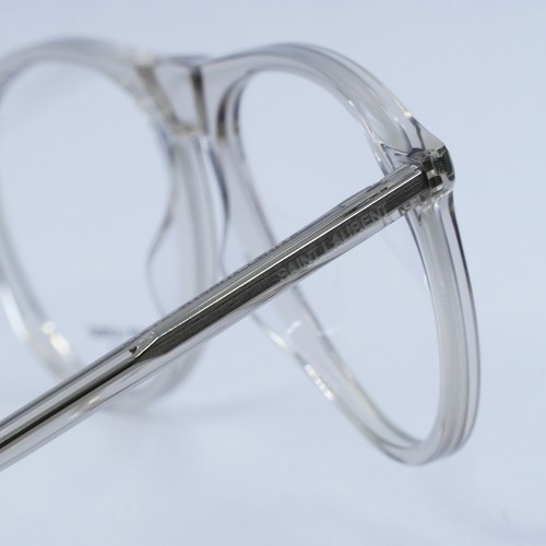 NEU Saint Laurent SL667OPT 003 Transparent Beige/Transparent AR Brille - Bild 5 von 6