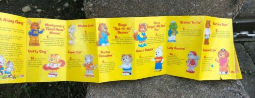 Folleto de ventas Tomy Get Along Gang 1984 - Imagen 3 de 3