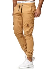 Herren Cargo Jogger Chino Stretch Hose Sweatpants Sweathose NEU. 3301