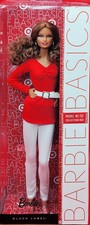 2011 Mattel Barbie Basics Black Label Model No. 02 Collection Red #V3917 NIB