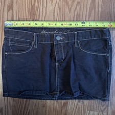 Abercrombie  Fitch Brown Denim Mini skirt Exc condition Size 4