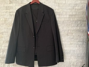 H&M 3 Piece Suit Men’s  Pinstripe 