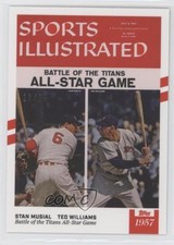 2021 Topps X Sports Illustrated White with Red Stripes 12/70 Stan Musial HOF qf6