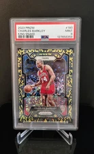 CASE HIT PSA 9 🔥 CHARLES BARKLEY SSP 2023-24 Panini Prizm King Snake No. 180