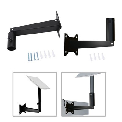 Metal Wall Bracket Enhances Stability For Dish Roof Support Holder