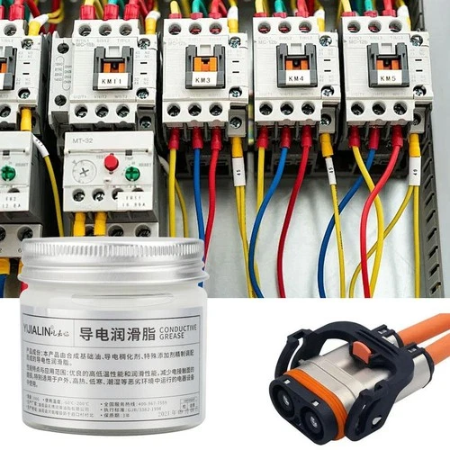 Electric Contact Grease Conductive Paste Electricity for Low Resistance Value/