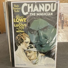 Chandu the Magician Movie Poster Fox Edmund Lowe Bela Lugosi Irene Ware Thriller