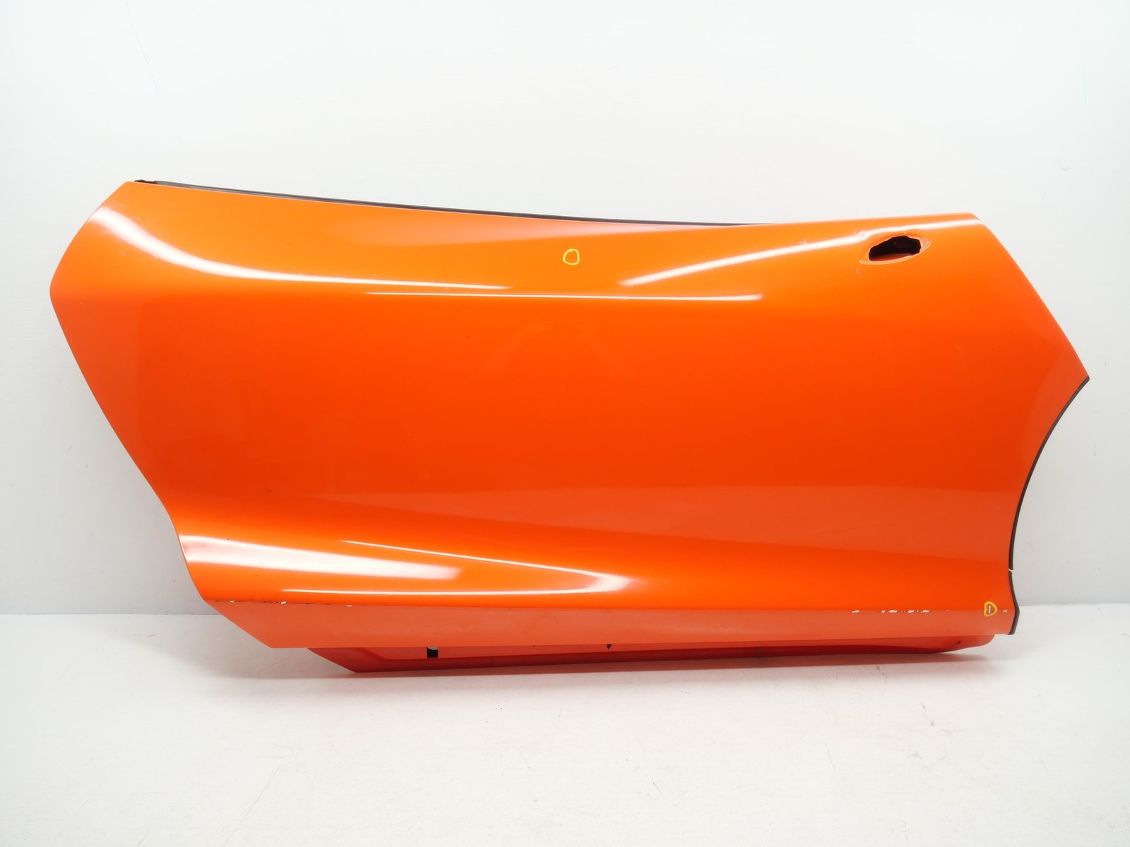 Used Front Right Passenger Door Shell Helios Orange 2020-2023 Mclaren GT OEM
