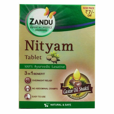240 Tabs Zandu Nityam Tablette | für Gas, Säure, Verdauung - Kostenloser Versand