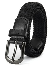 Braided Boys Belt, 1" Stretch Youth Baseball Belt, For Golf And Casual Wear