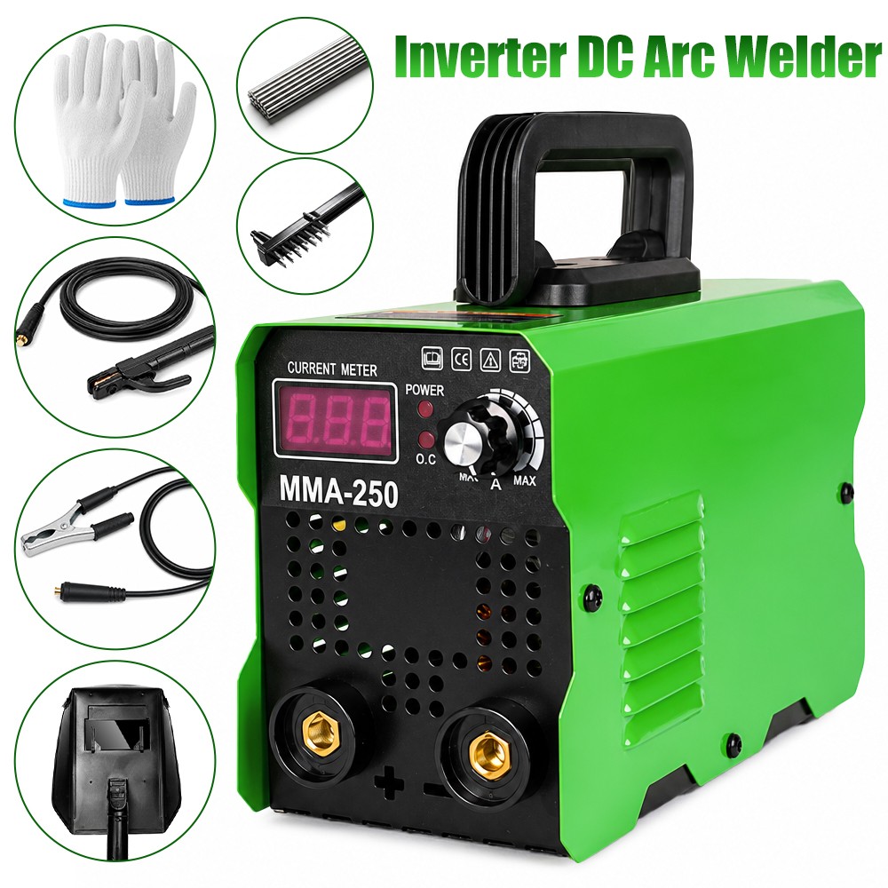 300A MIG Welder Intelligent Portable IGBT Inverter 110V Welding Machine w/ Stick