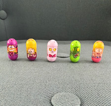 Mighty Beanz Bean Capsule Figures Lot of 5 2000 MPN 75
