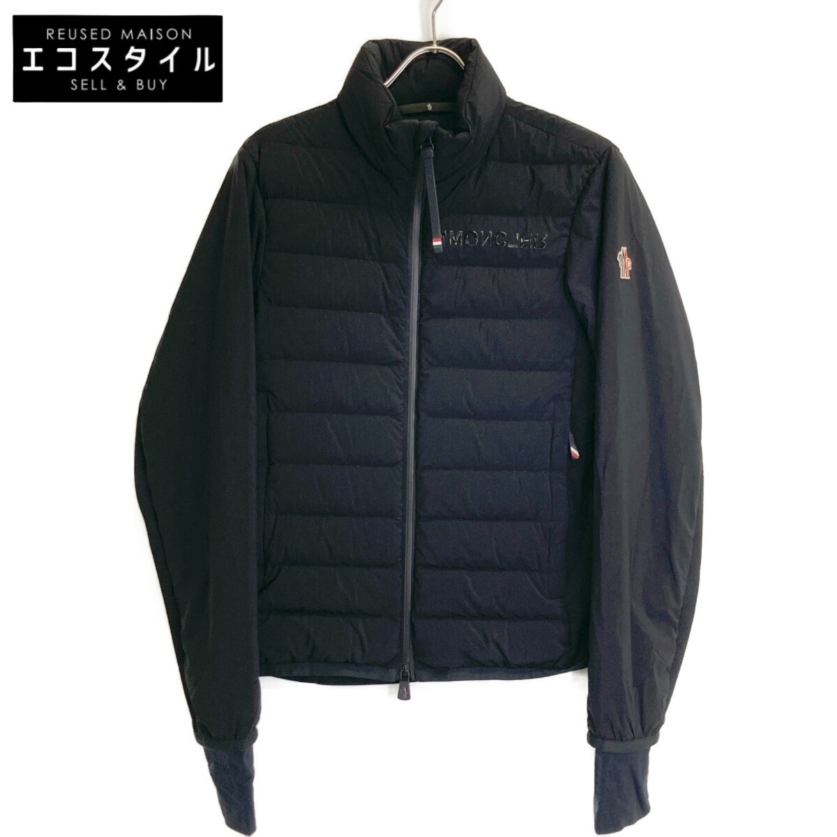 MONCLER Grenoble CREPOL Switch Light Down Jacket Black Men