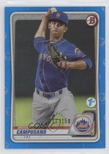 2020 Bowman 1st Edition Blue Foil 100/150 Briam Campusano #BFE-7 0m4q