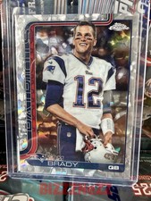 2025 Topps Chrome Football Tom Brady Molten Mercury FDI EXCLUSIVE #/6