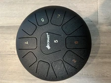 Sonart Steel Tongue Drum Black