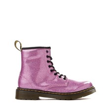 DR MARTENS 1460 GLITTER BIG GIRLS BOOTS PINK SIZE 4 NWB