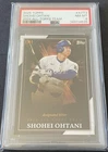 SHOHEI OHTANI 2024 ALL-TOPPS TEAM #ATT-3 LA DODGERS MVP 2025 TOPPS PSA 8