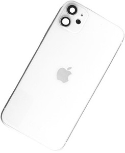 Original Apple iPhone 11 Backcover Deckel Gehäuse Rückseite Glas Weiß