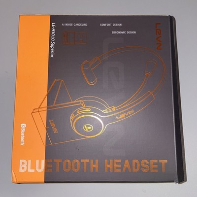 LEVN Wireless Bluetooth Headset Noise-Canceling Model LE-HS010