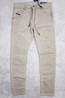 DIESEL KROOLY-NE W28 JoggJeansブラウン　0670M Tapered 2030 D-Krooley JoggJeans® at Amazon Men's Clothing store