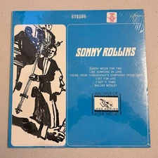 Sealed! SONNY ROLLINS "Self Titled" Vinyl LP Archive Of Folk Music Jazz Series