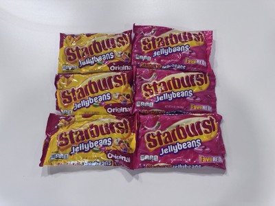 (6) Starburst Jelly Beans Regular and Favereds 14 oz BB 07 & 08 / 2025