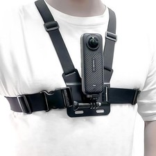 Adjustable Chest Mount Harness for Insta360 X5 X4 X3 X2 X ACE Pro ONE RS R GO 2