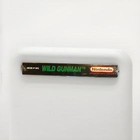 NES Wild Gunman NEW Factory Sealed H-Seam PAL Nintendo RARE Zapper Game