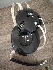 Cliff Keen E58 Signature Wrestling Headgear Adult Black White Straps