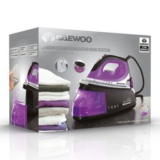 Daewoo 2400W Electric Steam Generator Iron Station Water Tank 1.2L Ceramic Plate