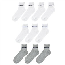 Image of Donnay Kids 10 Pack Quarter Socks Childrens Cotton